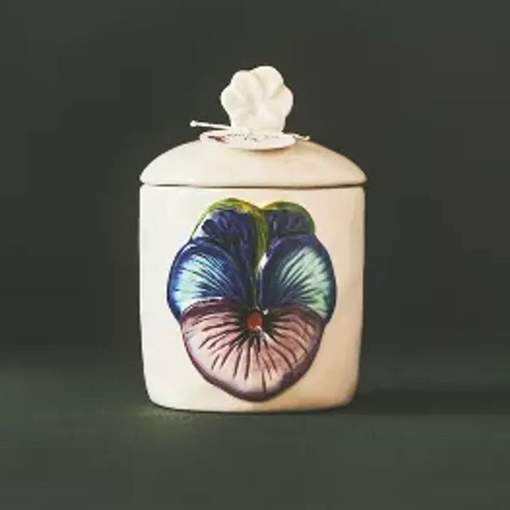 Anthropologie Francesca Kaye Candle Honeysuckle Fields Floral Medium NEW